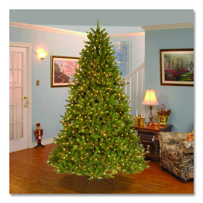 Pre-Lit Grande Fir Medium Tree, 50" x 50" x 90", Green Tree, Green Tree Stand
