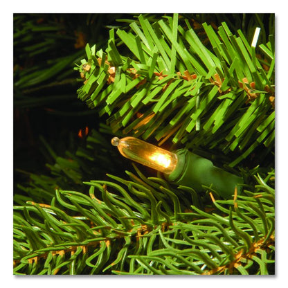 Pre-Lit Grande Fir Pencil Slim Tree, 78" x 78" x 108", Green Tree, Green Tree Stand