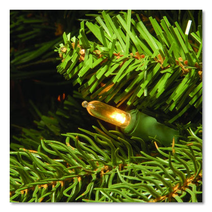 Pre-Lit Jersey Fraser Fir Slim Tree, 51" x 51" x 90", Green Tree, Green Tree Stand