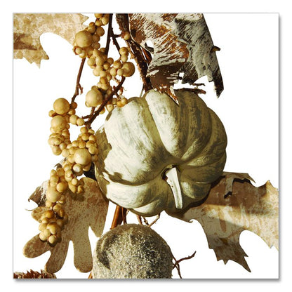 Fall Garland, 72" Long, White