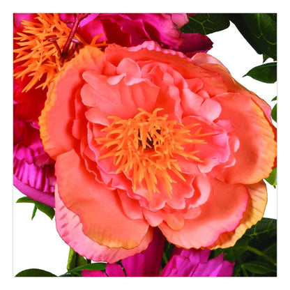 Spring Flowers Mailbox Swag, 36" Long, Pink
