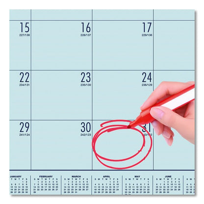 EcoTones Recycled Academic Desk Pad Calendar, 18.5 x 13, Orchid Sheets, Cordovan Corners, 12-Month (Aug to July): 2025-2026