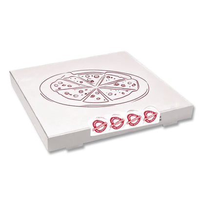 Tamper Seal Label, 1.88 x 6, Red/White, 500/Roll, 4 Rolls/Carton