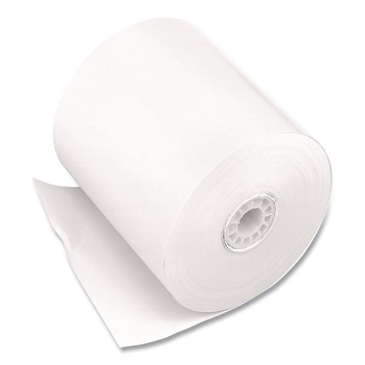 Impact Bond Paper Rolls, 2.25" x 150 ft, White, 100/Carton