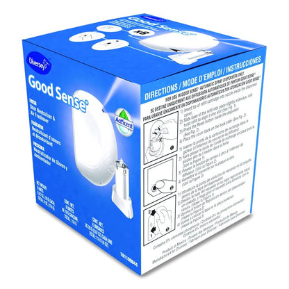 Good Sense Automatic Spray System, Fresh, Yellow, 0.67 oz Cartridge, 12/Carton