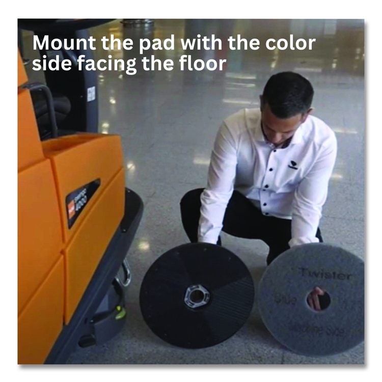 Twister Intellipad, 20" Pad, 2/Carton