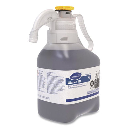 Glance NA Glass and Multi-Surface Cleaner SC, Unscented, 1.4 L SmartDose, 2/Carton