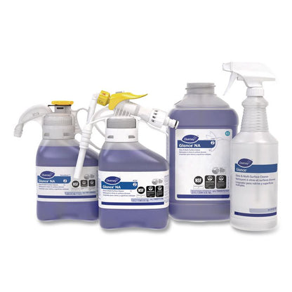 Glance NA Glass and Multi-Surface Cleaner SC, Unscented, 1.4 L SmartDose, 2/Carton