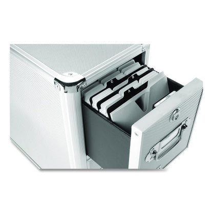 A-Z CD File Guides, 1/3-Cut Top Tab, A to Z, 5 x 5.75, Black, 26/Set