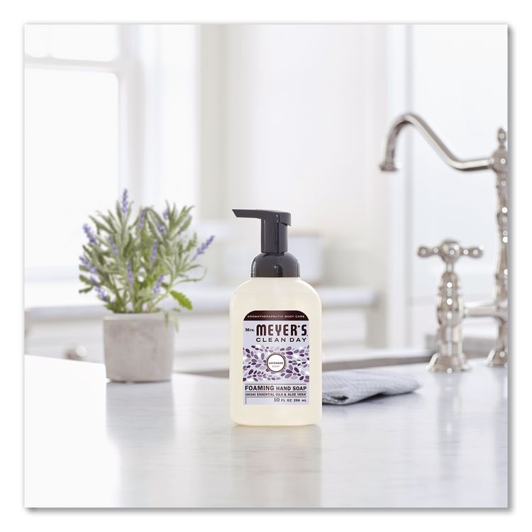Clean Day Foaming Hand Soap, Lavender Scent, 10 oz, 4/Carton