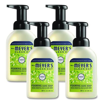 Clean Day Foaming Hand Soap, Lemon Scent, 10 oz, 4/Carton