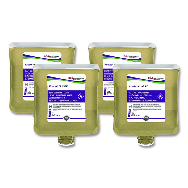 Kresto Cherry Heavy Duty Hand Cleaner, Cherry Scent, 4 L, 4/Carton