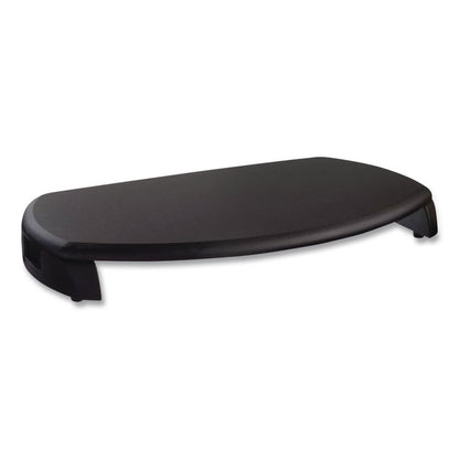 CRT/LCD Stand with Keyboard Storage, 23" x 13.25" x 3", Black, Supports 80 lbs