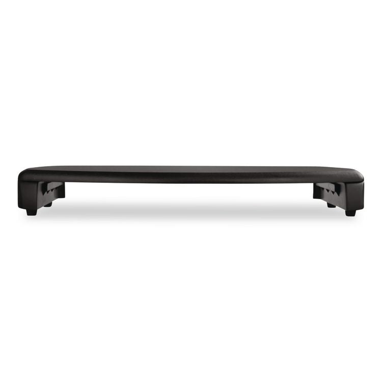 CRT/LCD Stand with Keyboard Storage, 23" x 13.25" x 3", Black, Supports 80 lbs