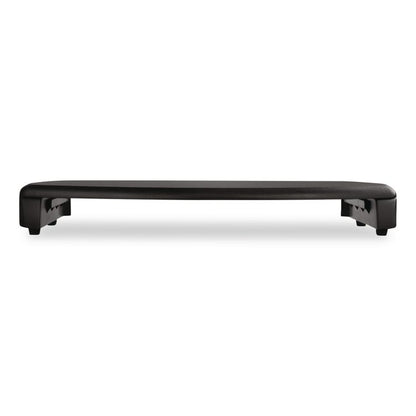 CRT/LCD Stand with Keyboard Storage, 23" x 13.25" x 3", Black, Supports 80 lbs