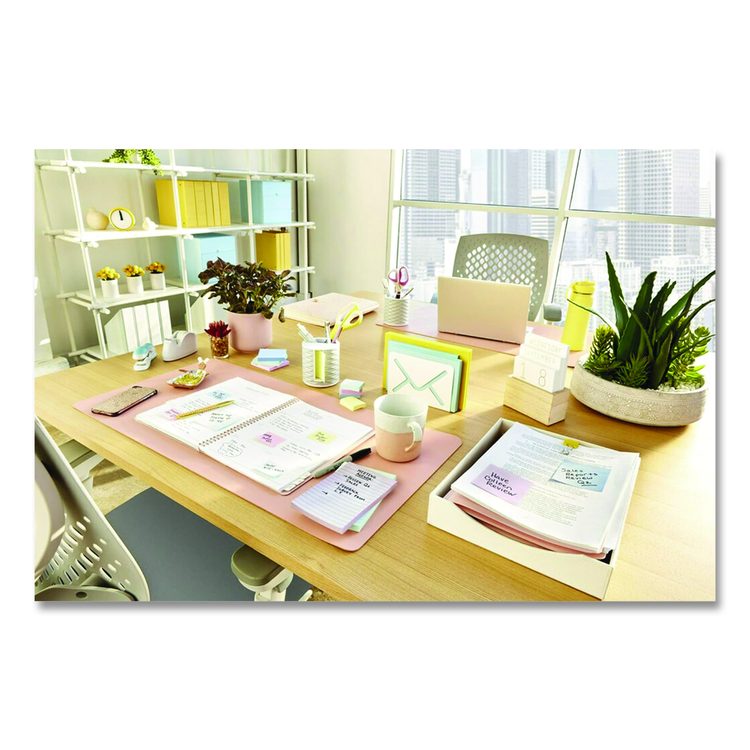 Original Recycled Note Pads, 3" x 5", Sweet Sprinkles Collection Colors, 100 Sheets/Pad, 5 Pads/Pack
