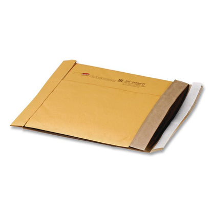 Jiffy Padded Mailer, #6, Paper Padding, Self-Adhesive Closure, 12.5 x 19, Natural Kraft, 50/Carton