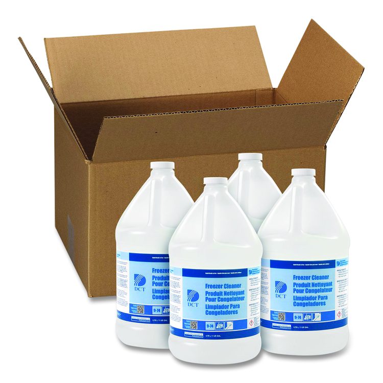 Freezer Cleaner, 1 gal Bottle, 4/Carton