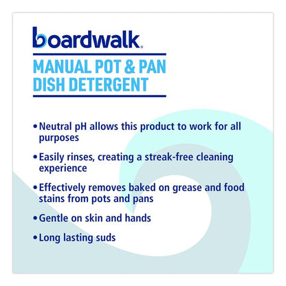 Manual Pot and Pan Dish Detergent, Fresh Breeze Scent, 5 gal Pail
