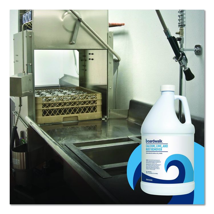 Calcium, Lime and Rust Remover, 1 gal Bottle, 4/Carton