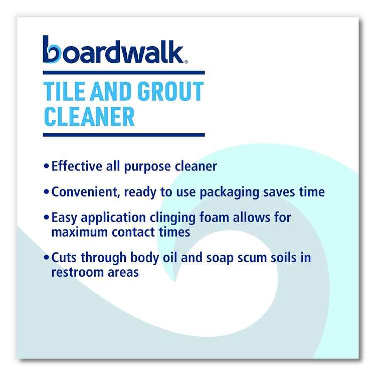 Tile and Grout Cleaner, Minted Evergreen Scent, 32 oz Bottle, 12/Carton