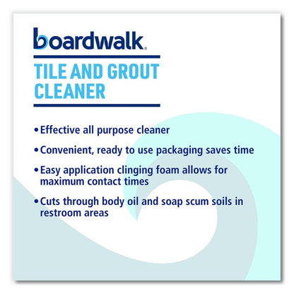 Tile and Grout Cleaner, Minted Evergreen Scent, 32 oz Bottle, 12/Carton