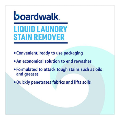 Liquid Laundry Stain Remover, Fresh and Clean Scent, 32 oz Bottle, 6/Carton