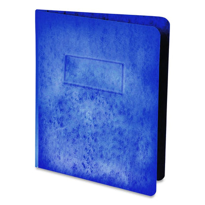 Heavyweight PressGuard and Pressboard Report Cover w/ Reinforced Side Hinge, 2-Prong Fastener, 3" Cap, 8.5 x 11, Dark Blue