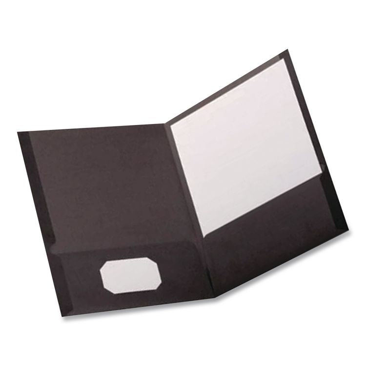 Linen Twin-Pocket Folder, Accommodates (100) 11 x 8.5 Sheets, Light Gray, 25/Box