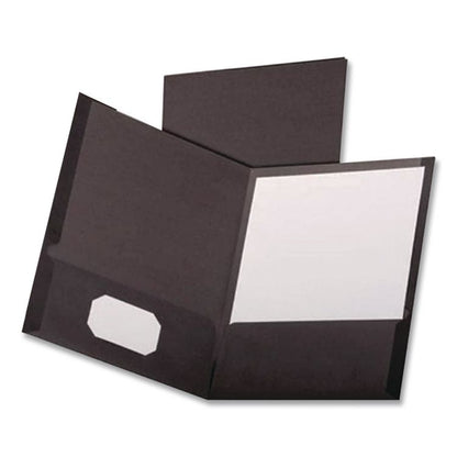 Linen Twin-Pocket Folder, Accommodates (100) 11 x 8.5 Sheets, Light Gray, 25/Box
