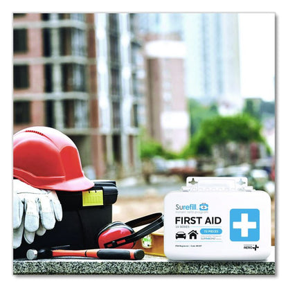 10 Series First Aid Kit, 72 Pieces, Metal Case