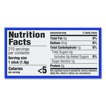 Sugar-Free Gum, Original Mint, 14 Sticks/Pack, 15 Packs/Carton