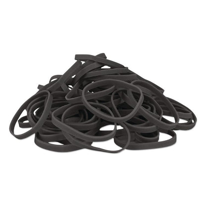 Multi-Purpose Rubber Band, Size 30, 0.04" Gauge, Black, 1 lb Box, 1,150 Bands/Box