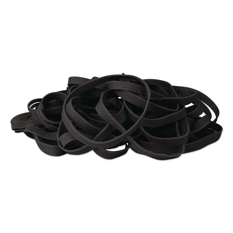 Advantage Classic Black Rubber Bands, Size 64, 0.04" Gauge, 1 lb Box, 320/Box