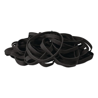 Advantage Classic Black Rubber Bands, Size 64, 0.04" Gauge, 1 lb Box, 320/Box