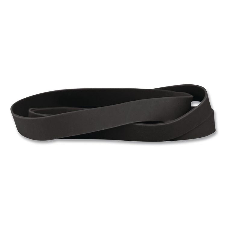 Advantage Classic Black Rubber Bands, Size 107, 0.06" Gauge, 1 lb Box, 40/Box