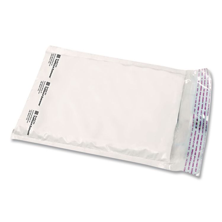 Jiffylite Self-Seal Bubble Mailer, #2, Barrier Bubble Air Cell Cushion, Self-Adhesive Closure, 8.5 x 12, White, 100/Carton