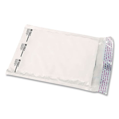 Jiffylite Self-Seal Bubble Mailer, #2, Barrier Bubble Air Cell Cushion, Self-Adhesive Closure, 8.5 x 12, White, 100/Carton