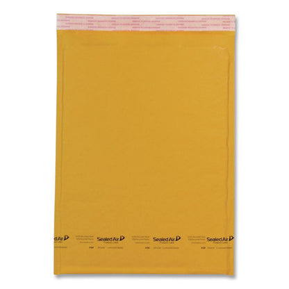 Jiffylite Self-Seal Bubble Mailer, #0, Barrier Bubble Air Cell Cushion, Self-Adhesive Closure, 6 x 10, Brown Kraft, 200/CT