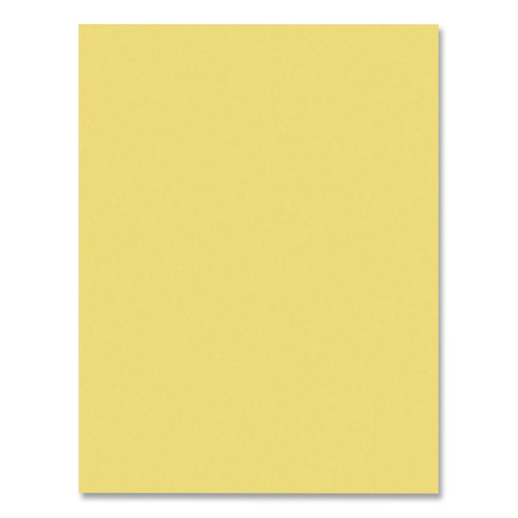 Kaleidoscope Multipurpose Colored Paper, 24 lb Bond Weight, 8.5 x 11, Lemon Yellow, 500/Ream