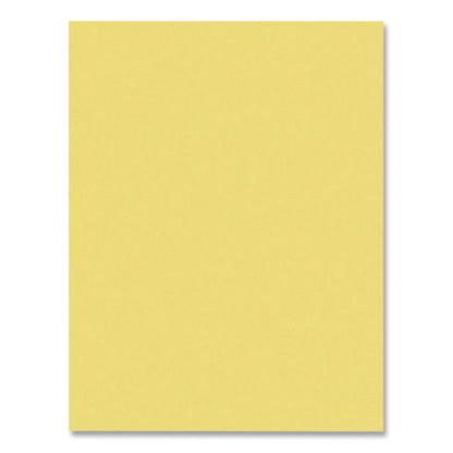 Kaleidoscope Multipurpose Colored Paper, 24 lb Bond Weight, 8.5 x 11, Lemon Yellow, 500/Ream