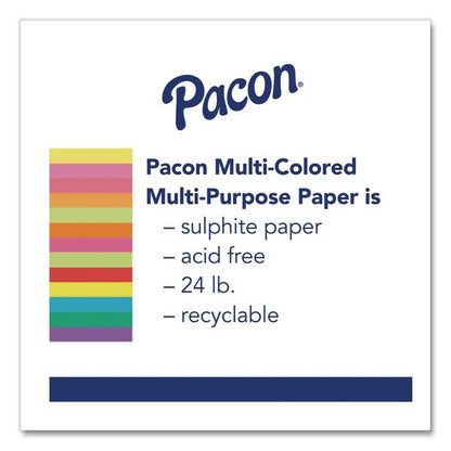 Kaleidoscope Multipurpose Colored Paper, 24 lb Bond Weight, 8.5 x 11, Hyper Pink, 500/Ream