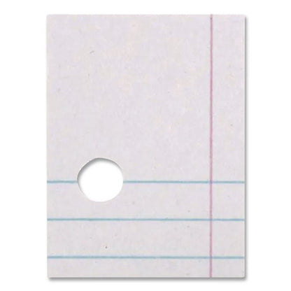 Ecology Filler Paper, 3-Hole, 8.5 x 11, Medium/College Rule, 150/Pack