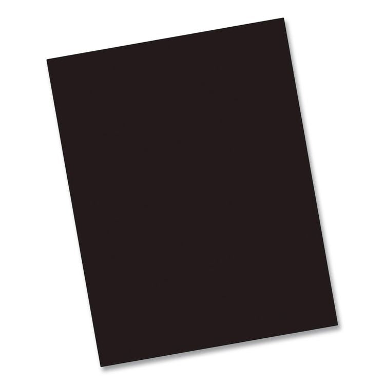 Array Card Stock, 65 lb Cover Weight, 8.5 x 11, Black, 100/Pack