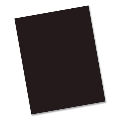 Array Card Stock, 65 lb Cover Weight, 8.5 x 11, Black, 100/Pack