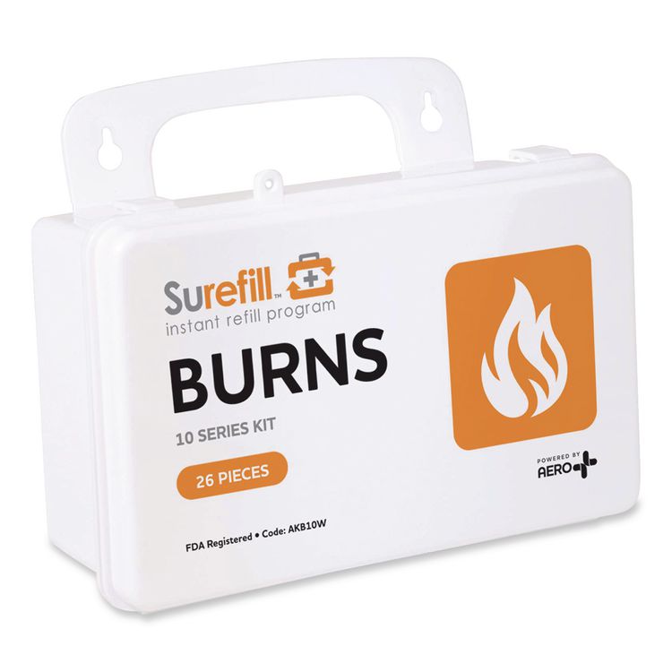 10 Series Burn Kit, 26 Pieces, Plastic Case