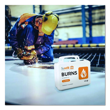 25 Series Burn Kit, 51 Pieces, Plastic Case