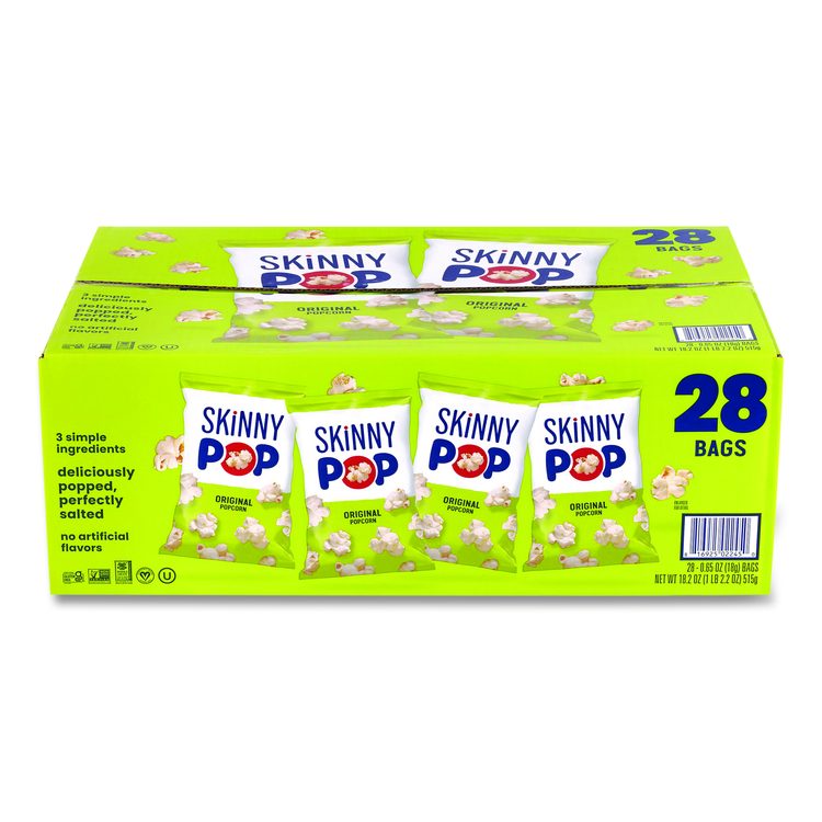 Popcorn, Original, 0.65 oz Bag, 24/Carton