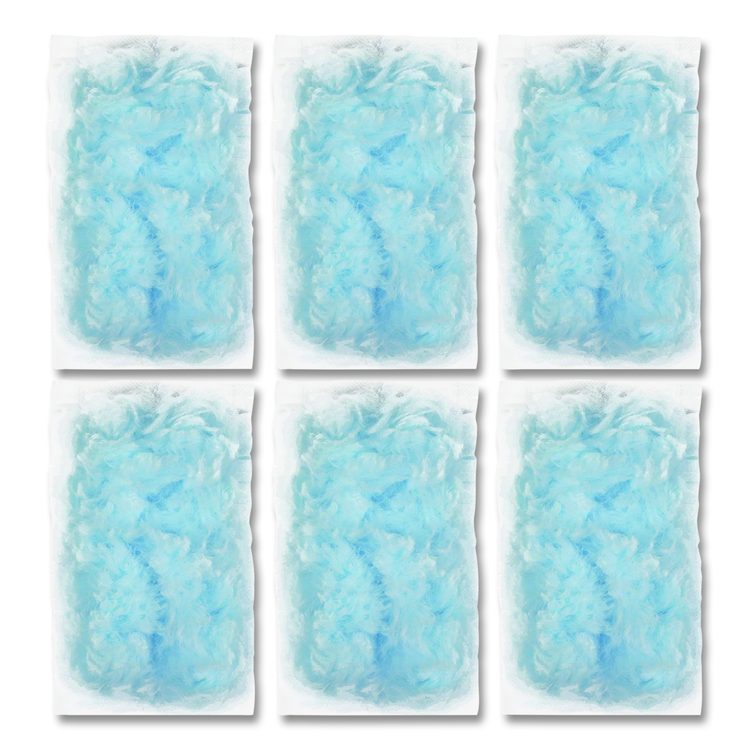 360 HD Duster Refills, Soft Fluffy Fibers, Light Blue, 6 Dusters/Box, 4 Boxes/Carton