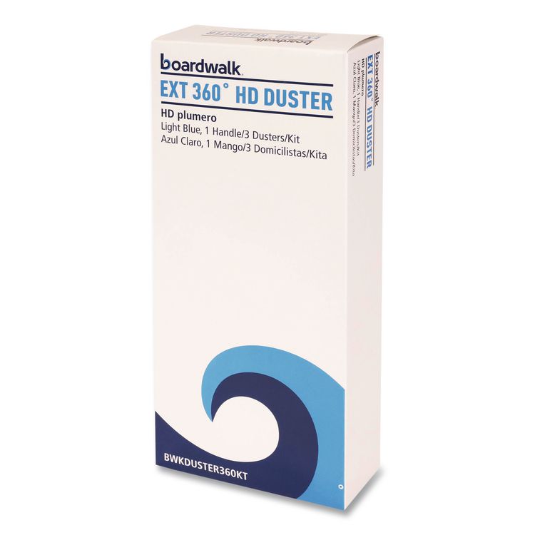 Extension 360 HD Duster Kit, 18" to 36", (1) Handle and (3) Dusters/Kit, 6 Kits/Carton